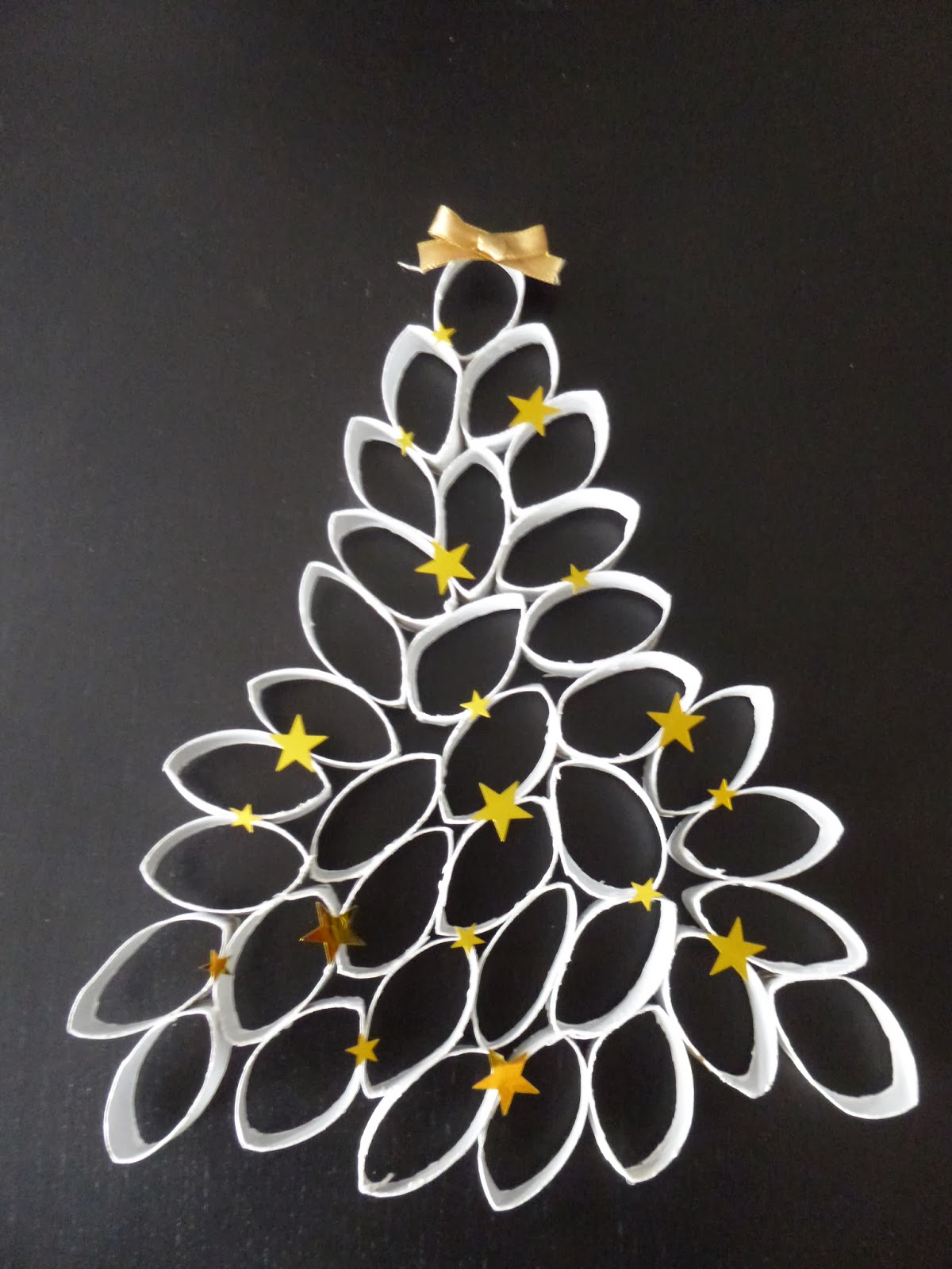 It's Christmas Time DIY Sapin de Noël (en rouleaux de
