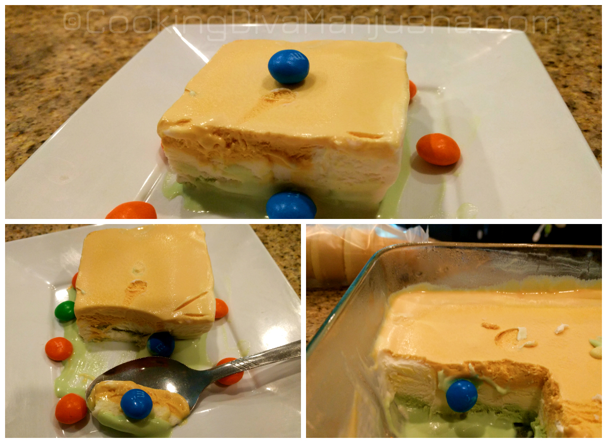 Tiranga/Tricolor homemade ice cream Edible tribute to India...