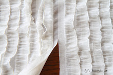 Sewing with Ruffle Fabric