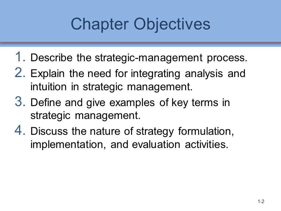 Strategic management courses online picture