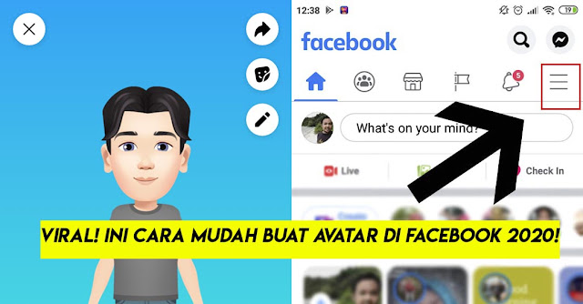 Cara Mudah Buat Avatar di Facebook 2020!
