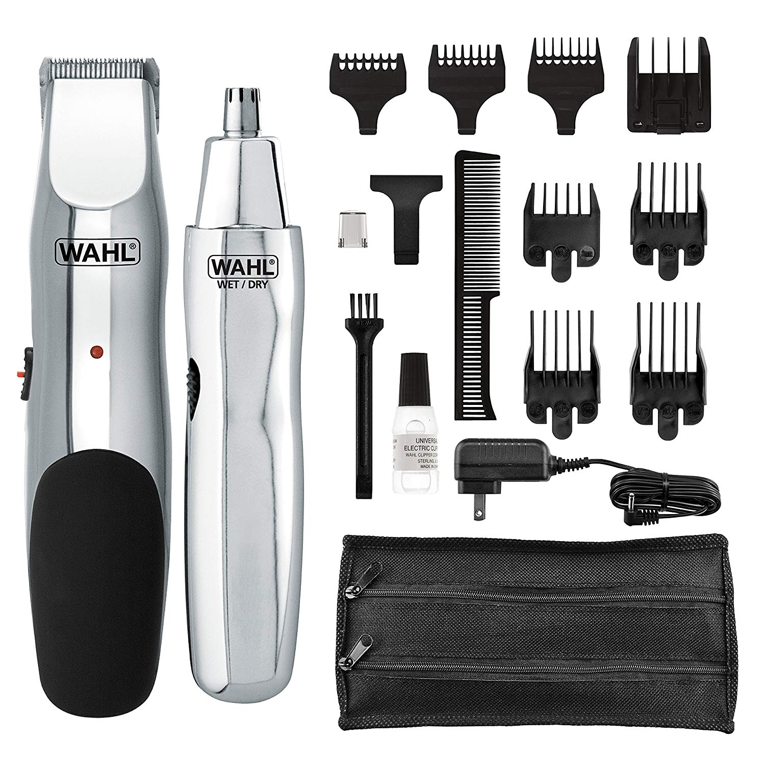 Hatteker Mens Beard Trimmer Hair Trimmer Cordless Hair Clipper Grooming