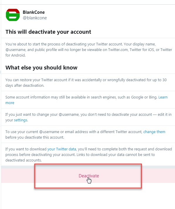 Cara Menghapus Akun Twitter Sementara Atau Selamanya