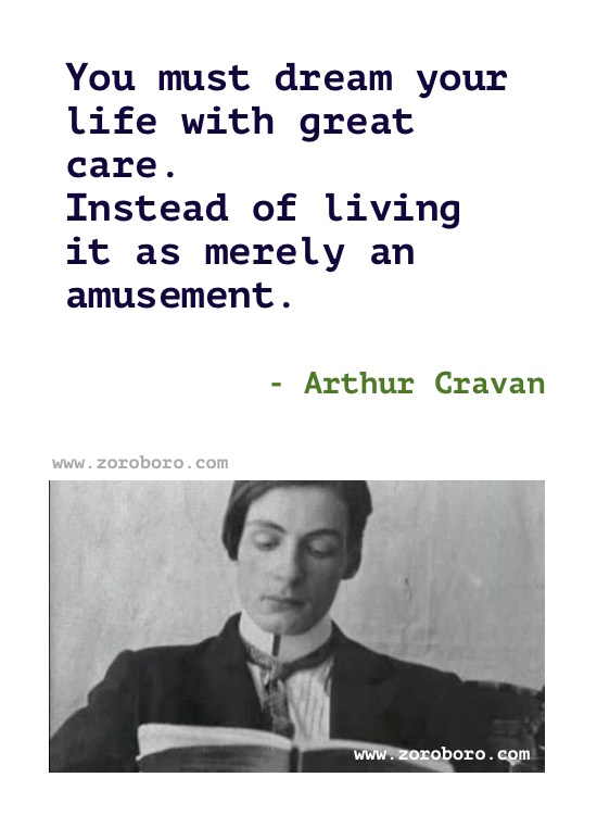 Arthur Cravan Quotes, Arthur Cravan Great Artist, Country, Memories, Cities & Genius Quotes, Arthur Cravan