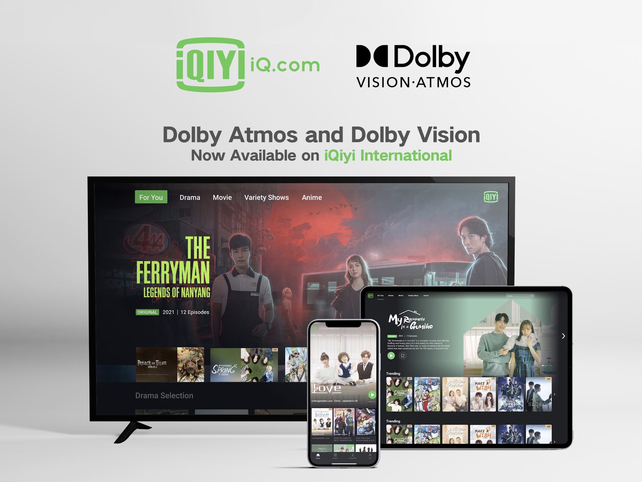 Dolby Vision and Dolby Atmos Coming to iQiyi - Experience Awesome Cinematic Visuals and Sounds Like No Other!