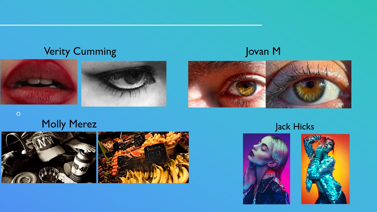 Photography Unit 2 links