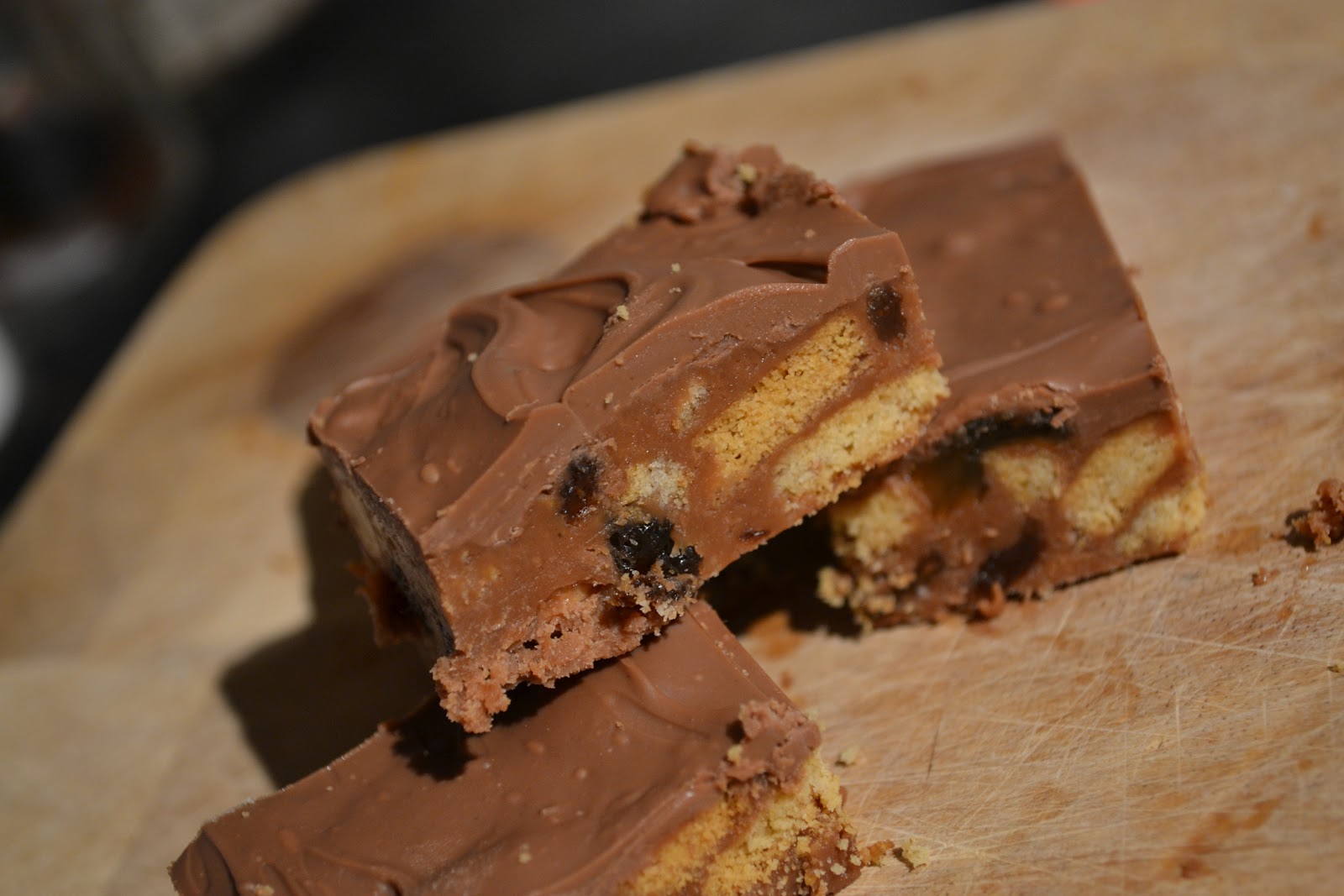 Estrella Mars Bar biscuit cake