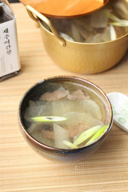 soupe boeuf sauce poisson coree