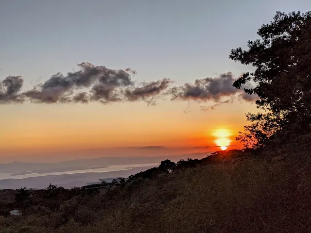 Costa Rica Itinerary: Sunset in Monteverde