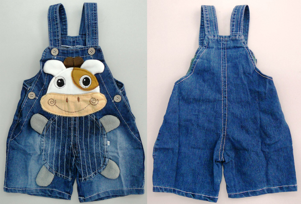 BongBongIdea JEANS DENIM STRAP PANTS FOR BABY AND KIDS