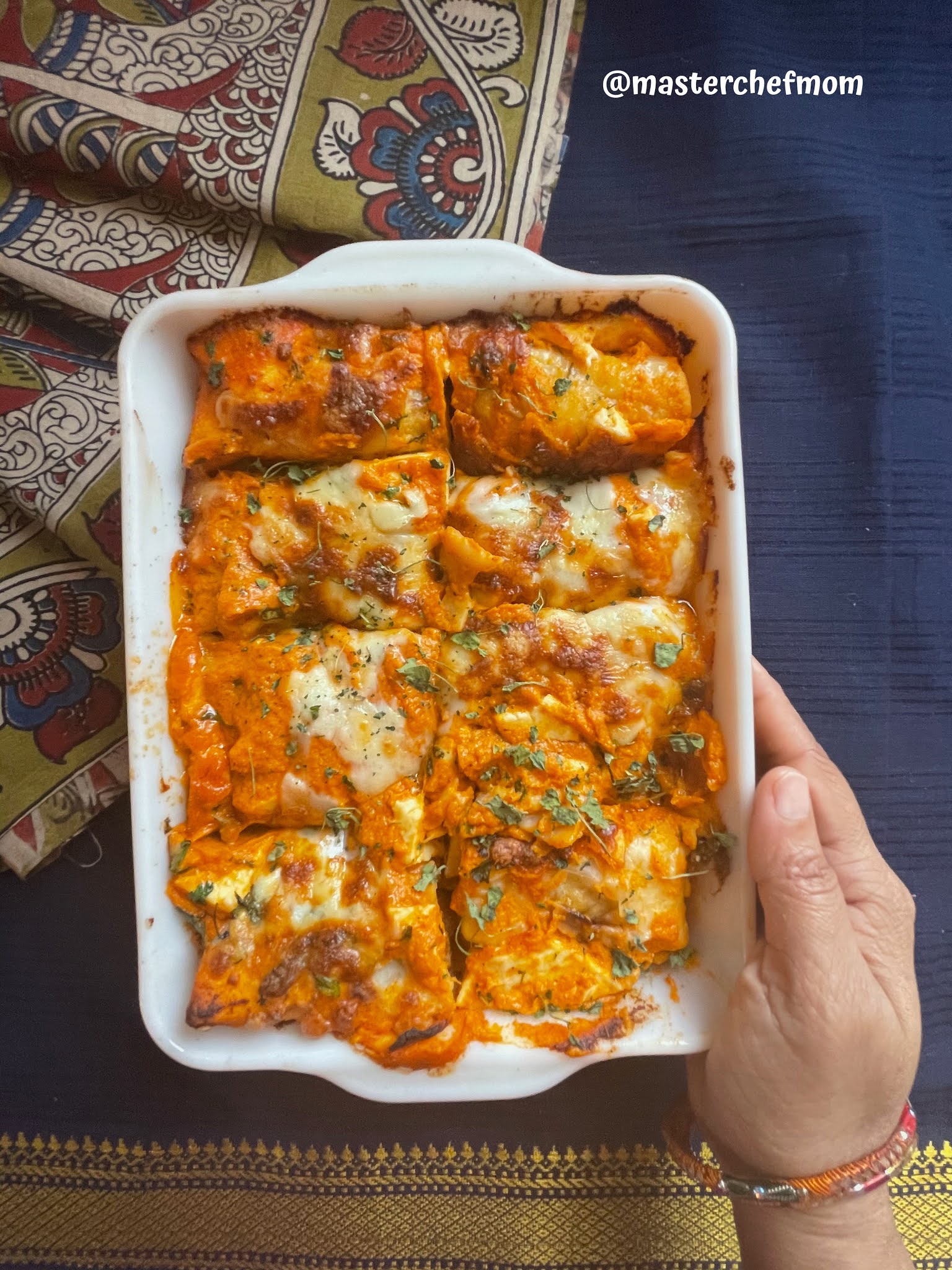 MASTERCHEFMOM Paneer Enchiladas Cottage Cheese Enchiladas Recipe Masterchefmom Fusion Recipe