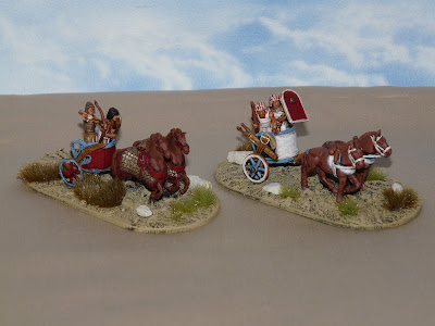 Chariots roll..... New Kingdom and Hittite Chariots.