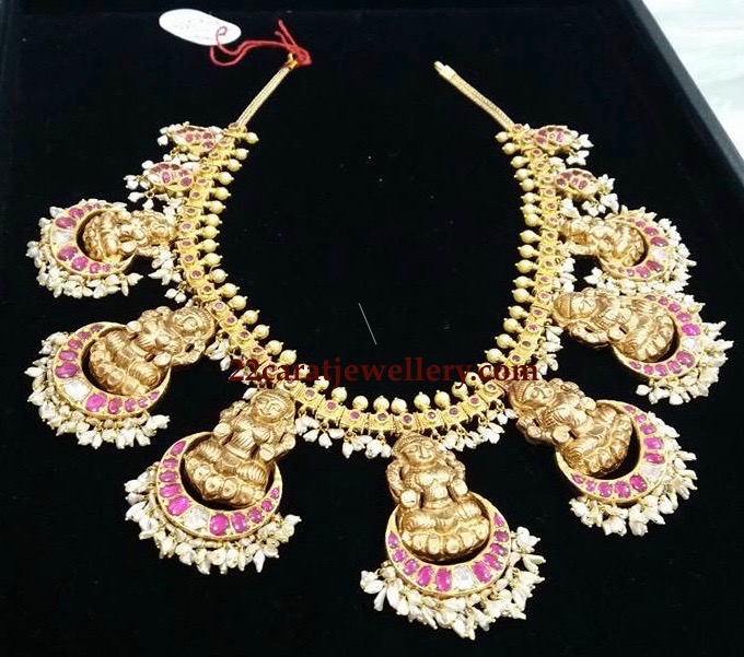 Lakshmi Necklace from Vajra Jewelry - Jewellery Designs