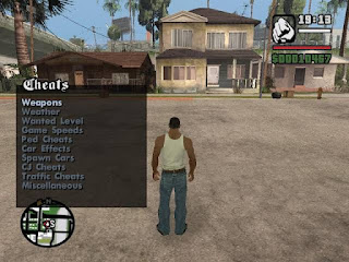 GTA San Andreas CLEO Cheat Menu