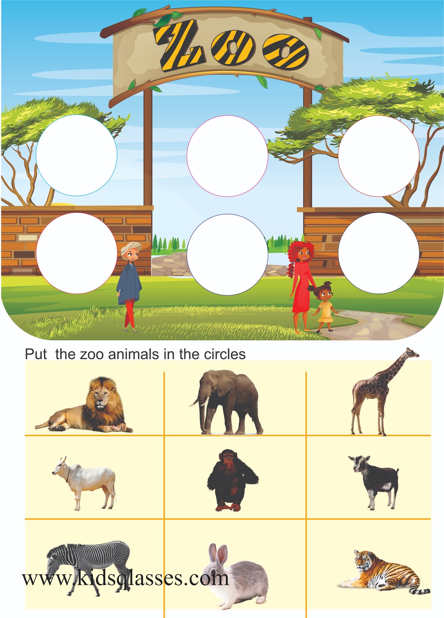 Nursery Kids General Knowledge Worksheet | General Knowledge