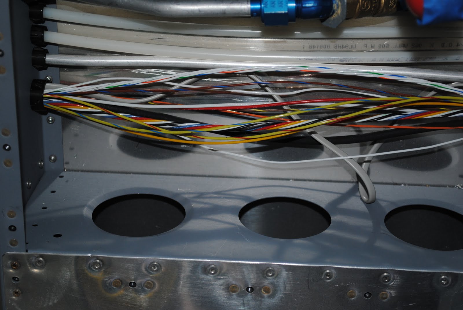 RV-12 Builder in Sandy, UT: Continued Wiring and Spar Pin Alignment