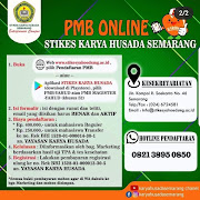 Pendaftaran Mahasiswa Baru Online Stikes Karya Husada Semarang 2020