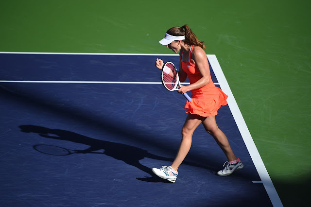 Alize Cornet Clicked Indian Wells Masters