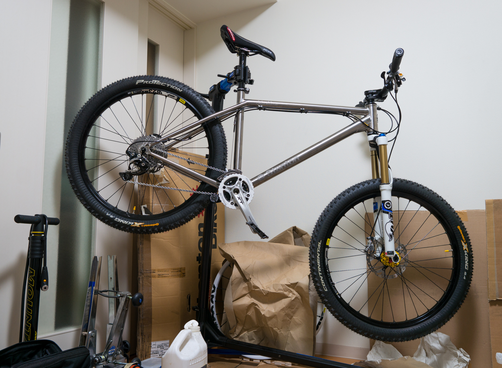 bikegeek Slackline Ti ほぼ完成