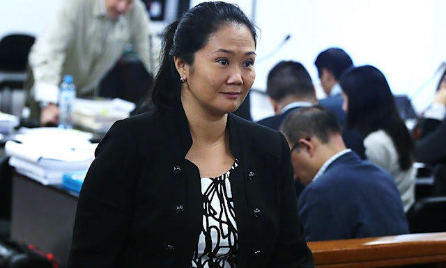 Keiko Fujimori no respondió ante el fiscal José Domingo Pérez