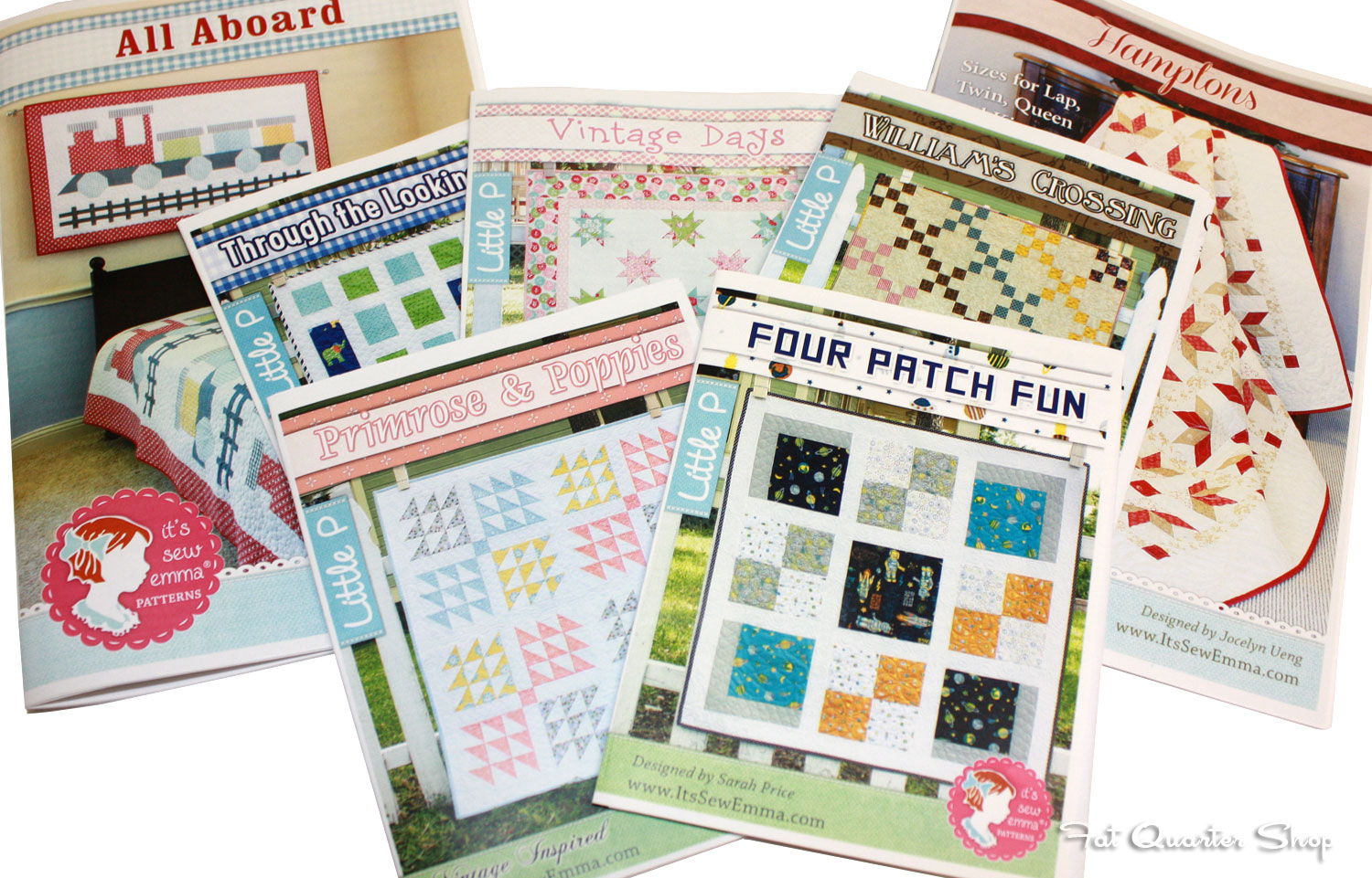 Fat Quarter Shop's Jolly Jabber It's Sew Emma Quilts at Spring Quilt