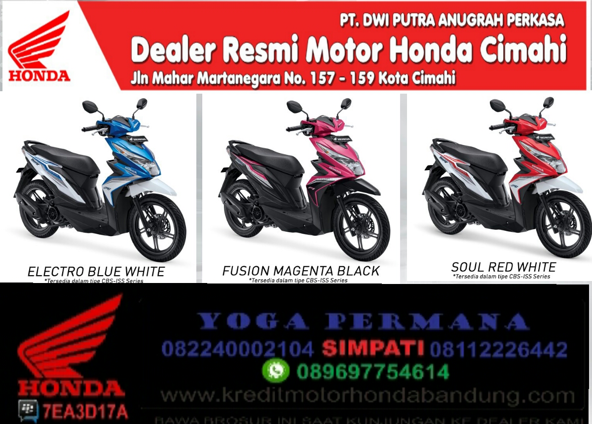 Honda Cimahi Bandung Barat All New Honda Beat Sporty Series