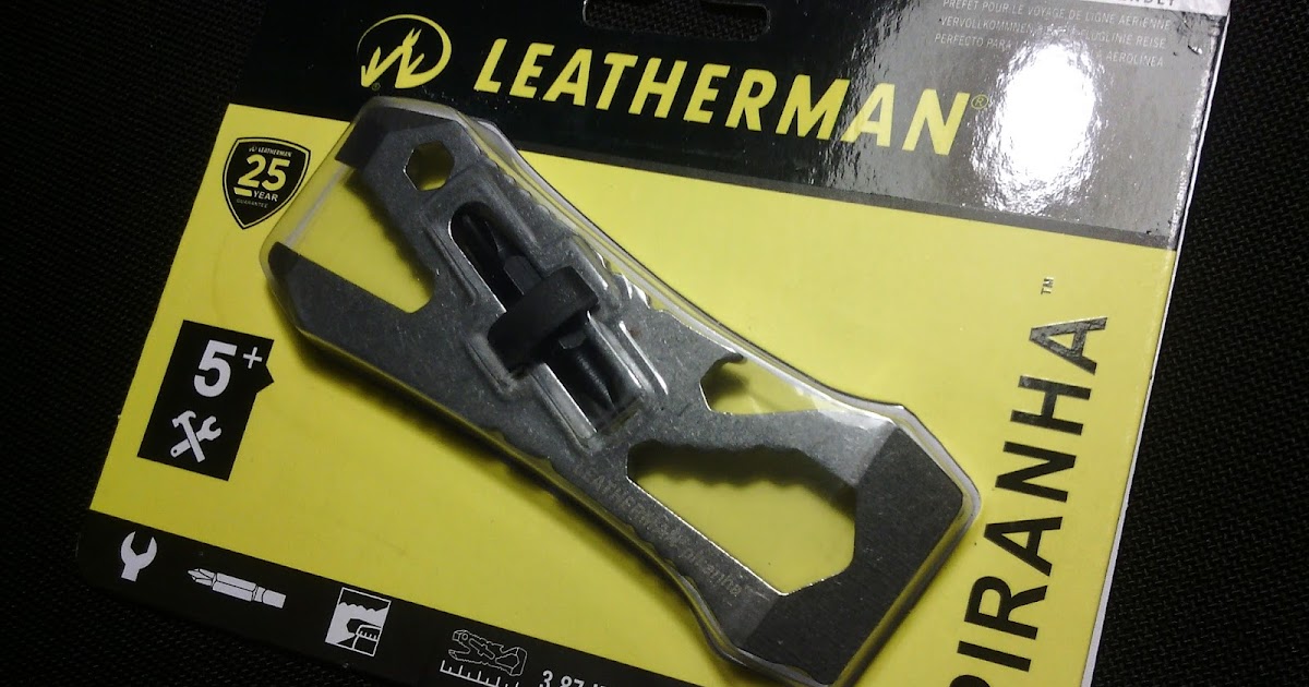 EDC SURVIVE: Leatherman PIRANHA