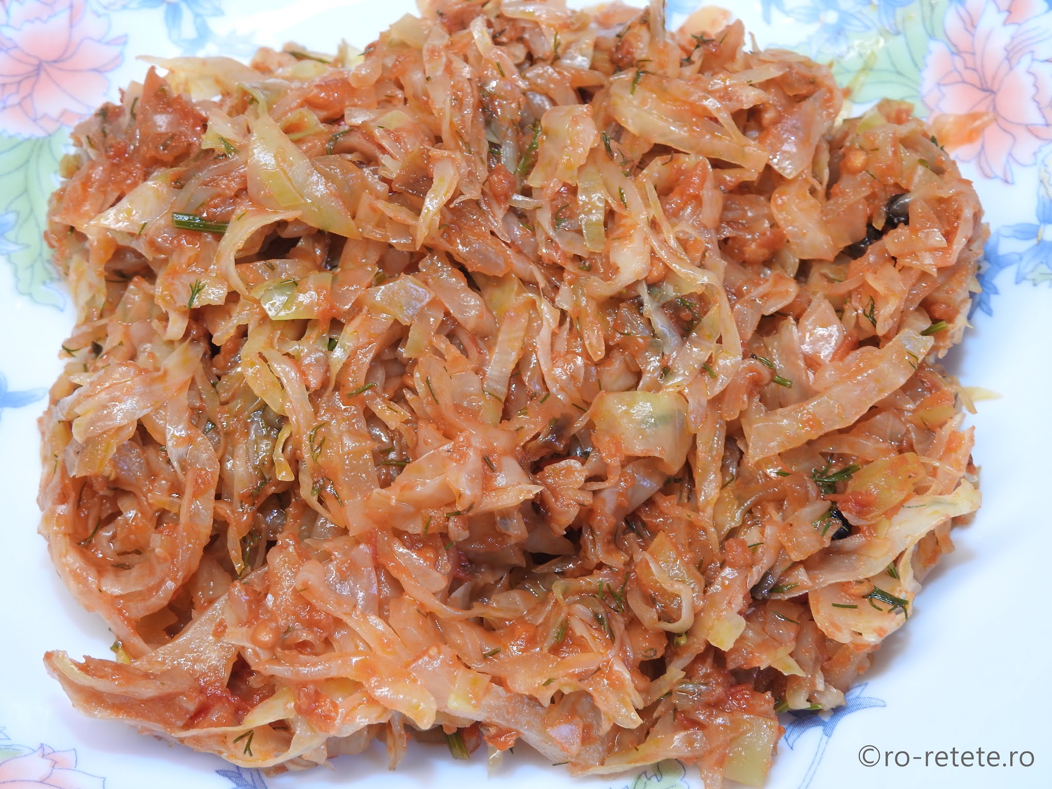 Mancare de varza dulce la cuptor