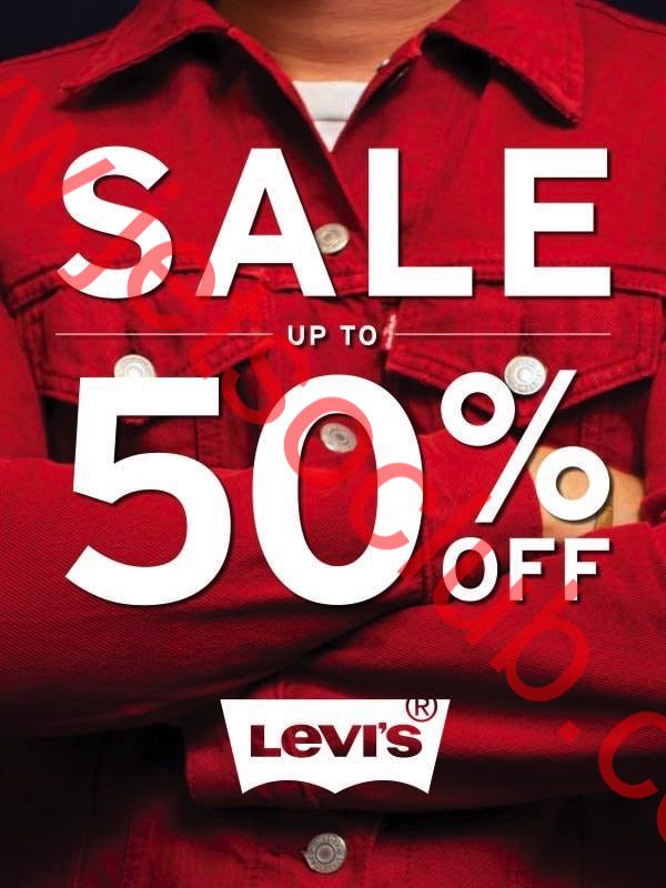 Levi's：Sale 低至半價（3/12起） ( Jetso Club 著數俱樂部 )