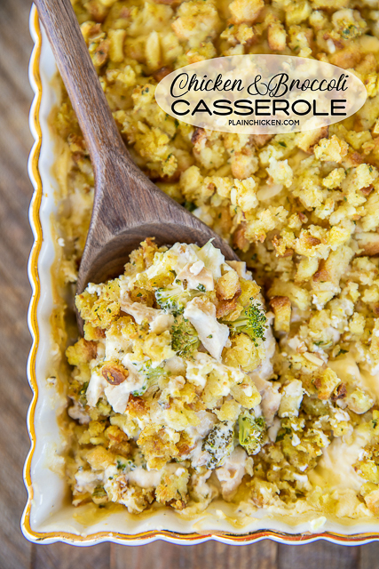 Chicken & Broccoli Casserole | Plain Chicken®