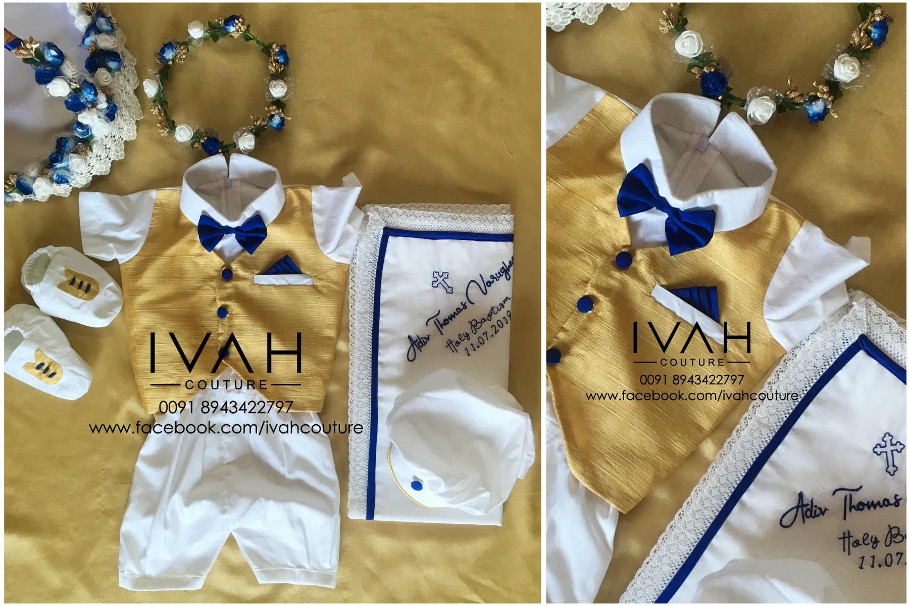 Boy's Baptism Dress IVAH Baptism Dress IVAH couture