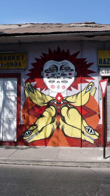 street art santiago de chile barrio yungay arte callejero