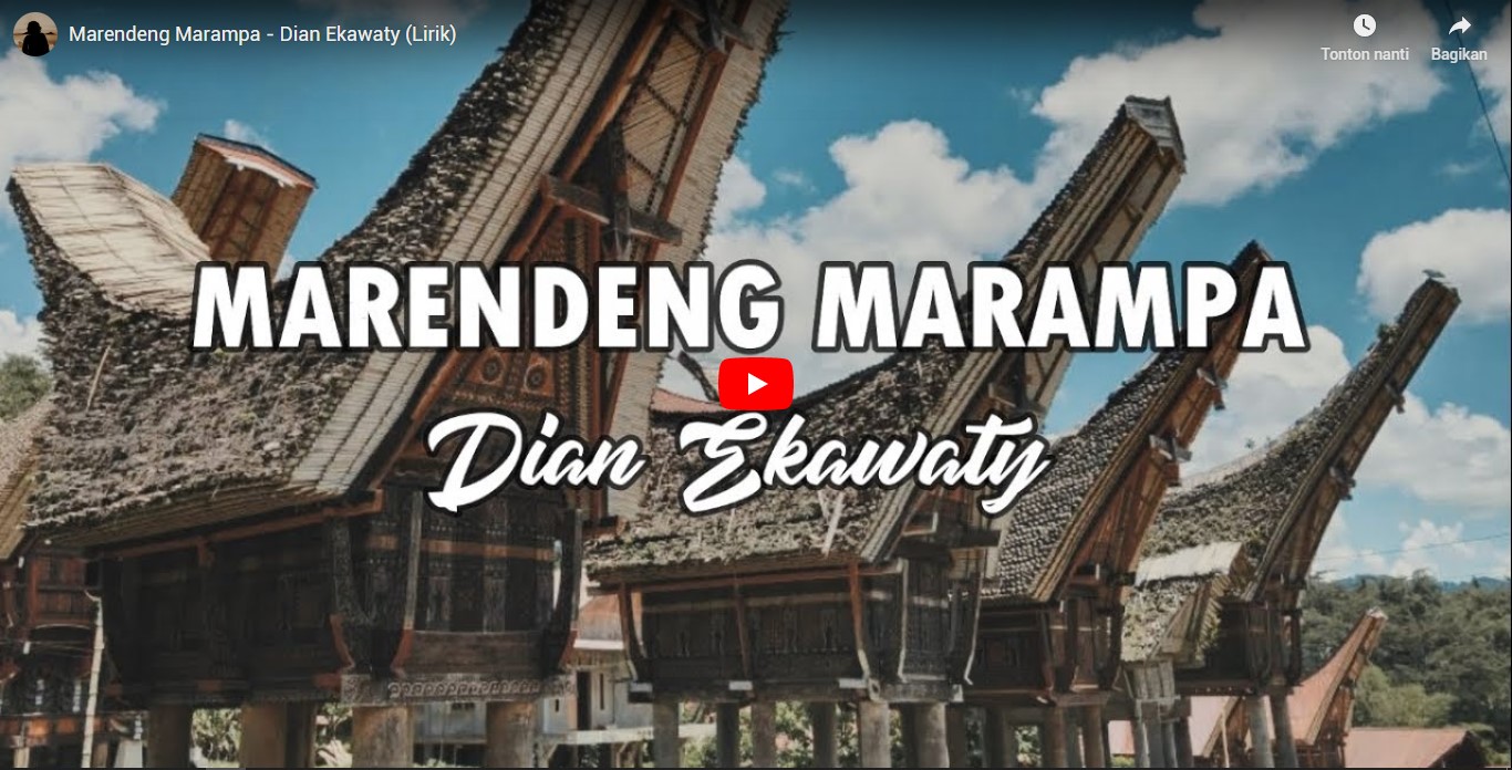 Lirik Lagu Marendeng Marampa Lagu Daerah Toraja