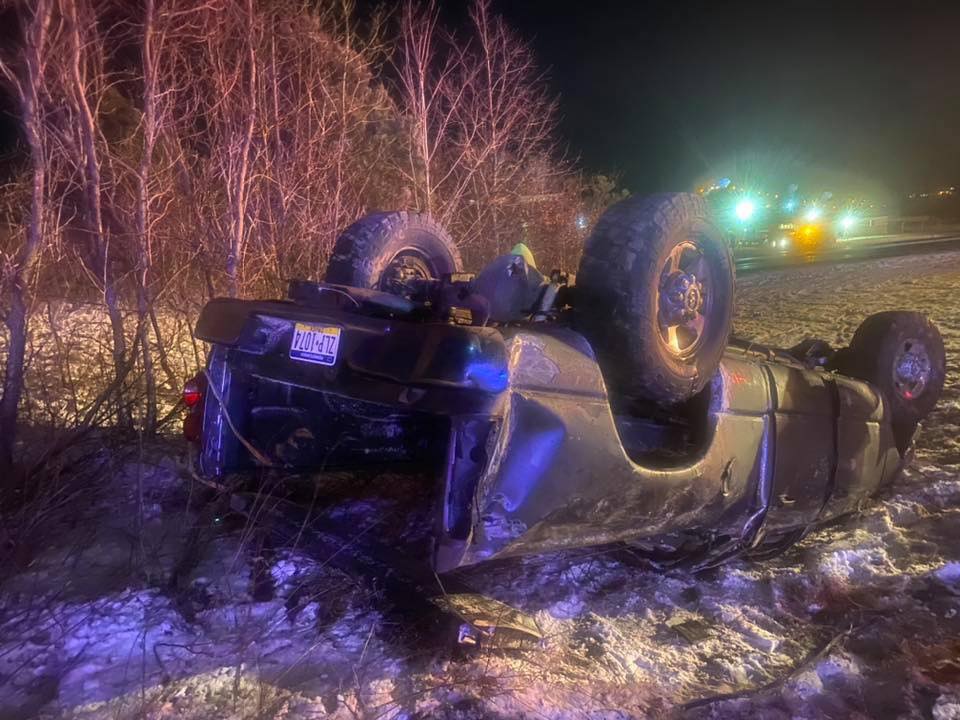 Pursuit in Hazleton Leads to Crash on Interstate 81 near McAdoo