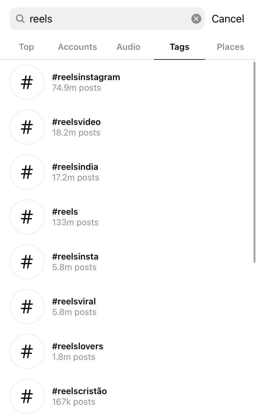 Top Trending Viral Hashtags For Instagram Reels Top Trending Viral Hashtags For Instagram Reels