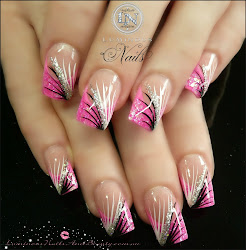 acrylic nail prom nails