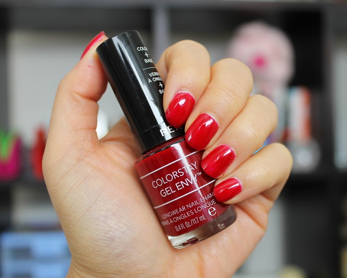 5. Revlon ColorStay Gel Envy Nail Polish in "Red Carpet" (2024 Collection) - wide 10