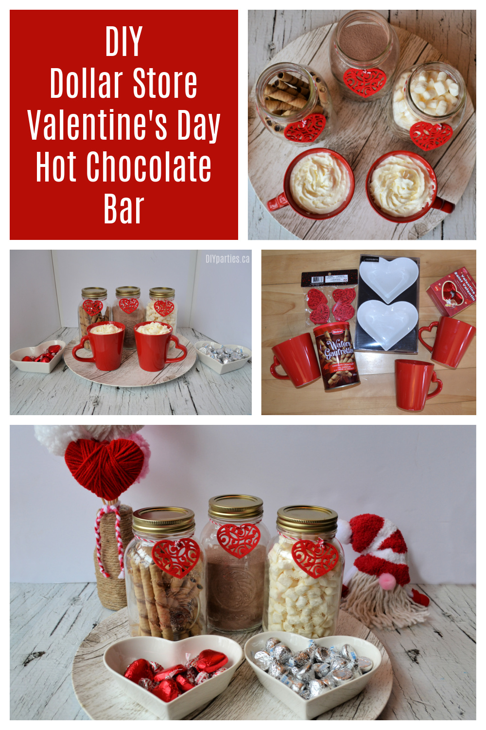 DIY Parties: DIY Valentine's Day Hot Chocolate Bar