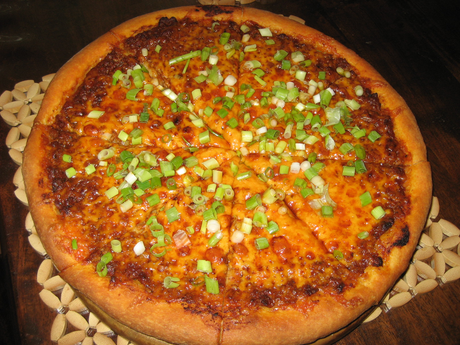 Hot N Steamy Food Pizza of the Month Nacho Cheese Pizza