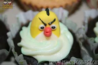 angry birds cupcake