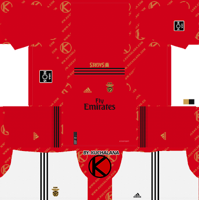 S.L. Benfica Kits 2020 - DLS2019 Kits