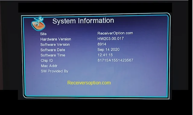 GX6605s F1, F2 Hw203.00.017 HD Receiver New Software