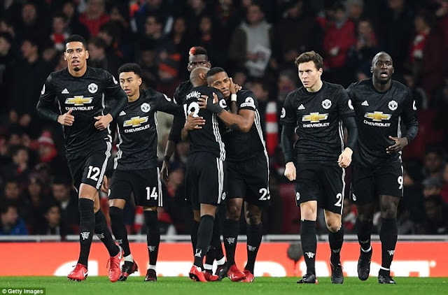 Hasil Pertandingan EPL Pekan Ke-15, MU Bungkam Arsenal 3-1 Berita Akurat