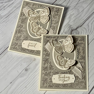Handmade butterfly greeting card using Butterfly Brilliance Stamp Set from Stampin' Up!