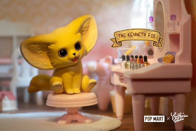 POP MART x YOYO Yeung The Kenneth Fox Mini Figure Toy Figurine Secret Hidden
