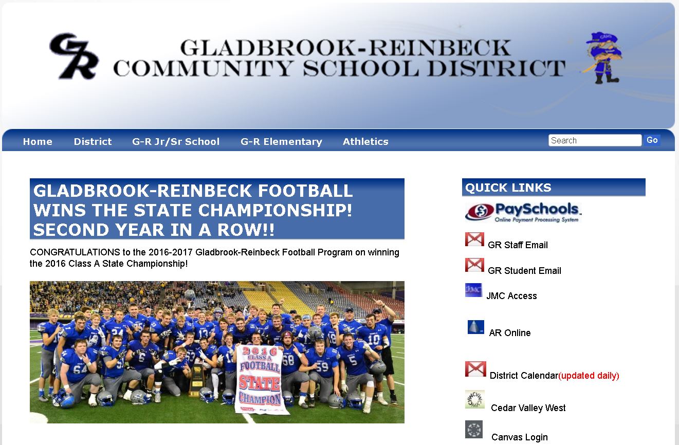 GladbrookReinbeck Superintendent's Blog GladbrookReinbeck
