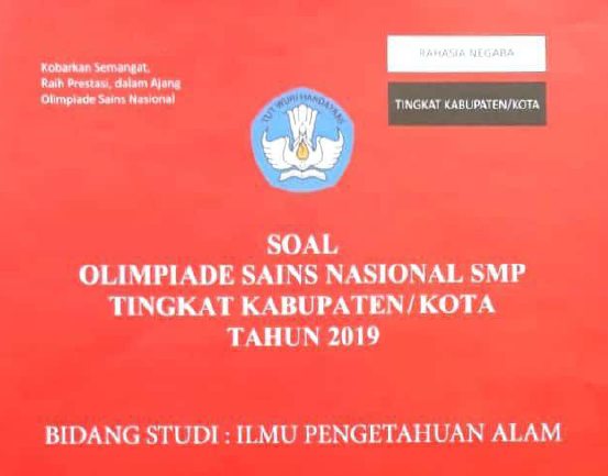 Soal dan Pembahasan OSN Kota IPA SMP tahun 2019 Part 2 Soal dan Pembahasan OSN Kota IPA SMP tahun 2019 Part 2