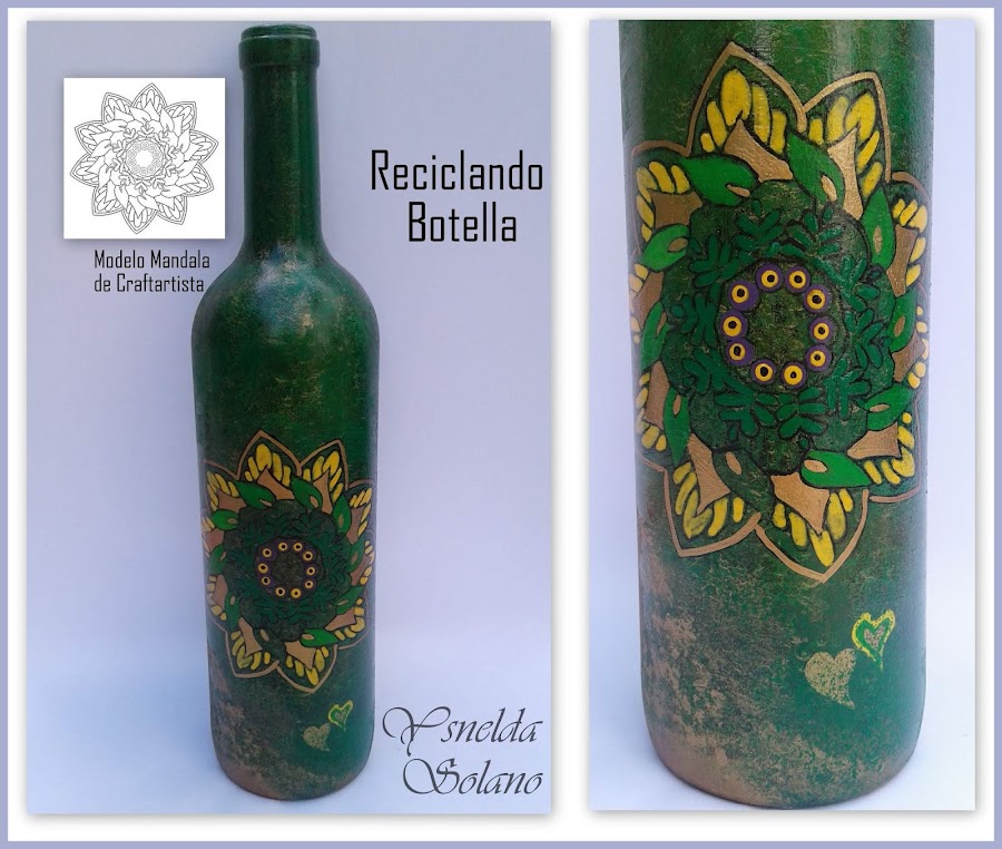 Botella-reciclada-con-mandala