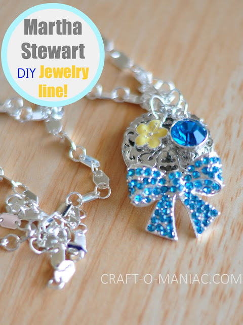 DIY Martha Stewart Jewelry www.craft-o-maniac.com