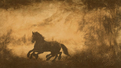 one of Loki's children, Sleipnir, the greatest steed ever existed.